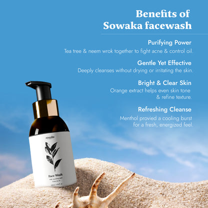 SOWAKA TEA TREE FACEWASH - 120ml
