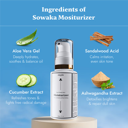 SOWAKA FACE MOISTURIZER - 50g