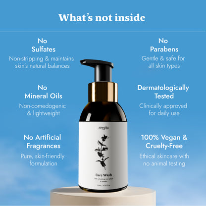 SOWAKA COOL MINT FACEWASH - 120ml