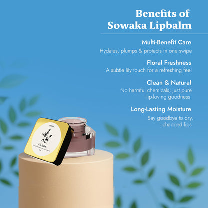SOWAKA LILY LIP BALM - 12g