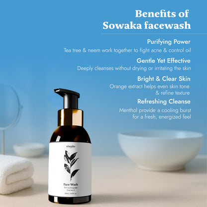 SOWAKA TEA TREE FACEWASH - 120ml